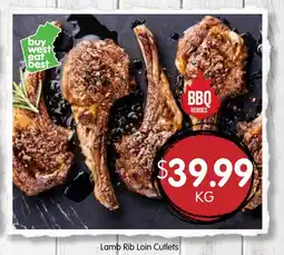 Spudshed Lamb Rib Loin Cutlets offer