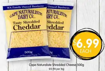 Spudshed Cape Naturaliste Shredded Cheese offer
