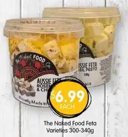 Spudshed The Naked Food Feta Varieties offer
