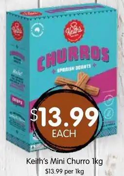 Spudshed Keiths Mini Churro offer
