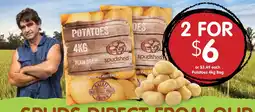 Spudshed Potatoes Bag offer