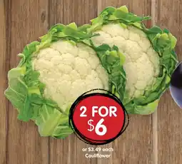 Spudshed Cauliflower offer