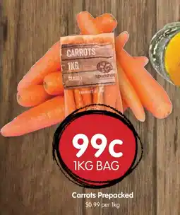 Spudshed Carrots Prepacked offer
