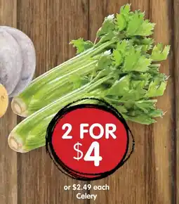 Spudshed Celery offer