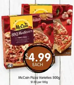 Spudshed McCain Pizza Varieties offer
