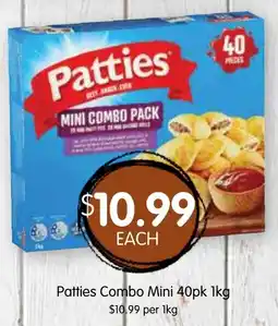 Spudshed Patties Combo Mini offer