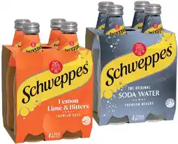 IGA Schweppes Mixers Selected Varieties offer