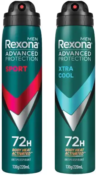 Rexona Advanced Protection 72hr Antiperspirant Spray