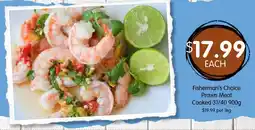 Spudshed Fishermans Choice Prawn Meat Cooked 31/40 offer
