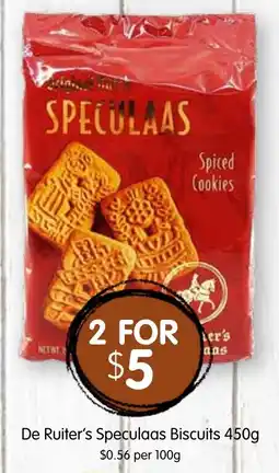 Spudshed De Ruiters Speculaas Biscuits offer