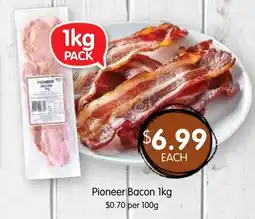 Spudshed Pioneer Bacon offer