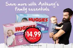 Spudshed Huggies Nappy Pants Varieties offer