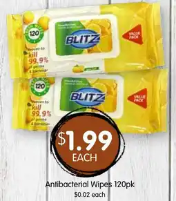 Spudshed Antibacterial Wipes offer