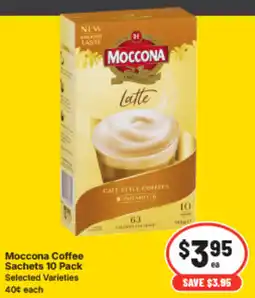 IGA Moccona Coffee Sachets offer