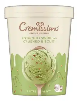 IGA Streets Cremissimo Ice Cream Selected Varieties offer