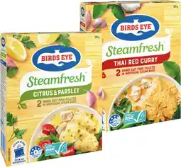 IGA Birds Eye SteamFresh Fish Fillets Selected Varieties offer