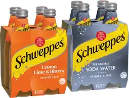 IGA Schweppes Mixers Selected Varieties offer