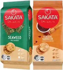 IGA Sakata Rice Crackers 80‑90g Selected Varieties offer