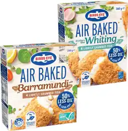 IGA Birds Eye Air Baked Crumbed Fish 250‑380g Selected Varieties offer