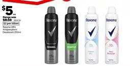 Woolworths Rexona 48hr Antiperspirant Deodorant offer