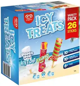 IGA Streets Icy Treats Variety offer