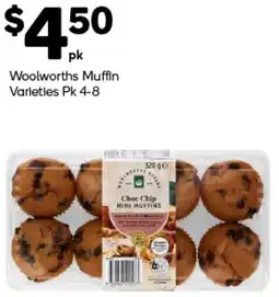 Woolworths Woolworths Muffin Varieties offer