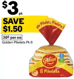 Woolworths Golden Pikelets offer