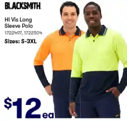Woolworths Hi vis long sleeve polo offer