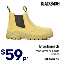 Woolworths Blacksmith Mens Work Boots offer
