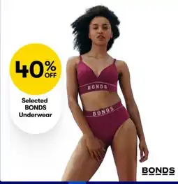 BIG W Selected BONDS Underwear offer