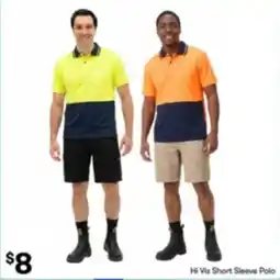 BIG W Hi Vis Short Sleeve Polo offer