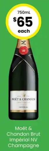 The Bottle O Moët & Chandon Brut Impérial NV Champagne offer