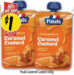 NQR Pauls Caramel Custard offer