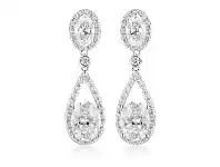 Bevilles Jewellery Georgini Aurora Radience Earrings Silver offer