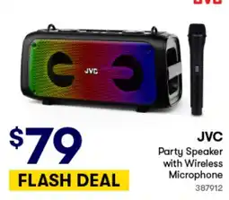 Woolworths Jvc party speaker with wireless microphone offer
