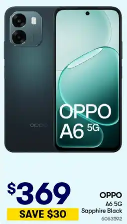 Woolworths Oppo a6 sapphire black offer