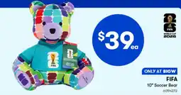Woolworths Fifa 10 soccer bear offer