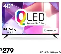BIG W Jvc 40 qled google tv offer