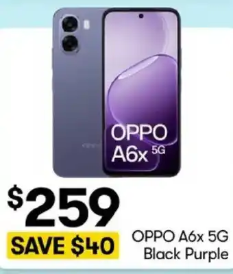 Oppo a6x black purple