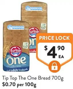 Foodworks Tip Top The One Bread offer