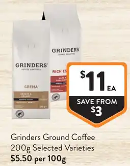 Foodworks Grinders Ground Coffee offer