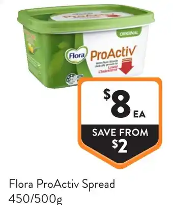 Foodworks Flora ProActiv Spread offer