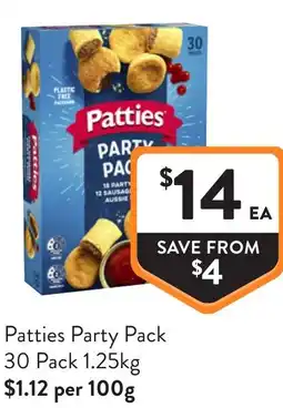 Foodworks Patties Party Pack offer