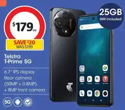 Coles Telstra T-Prime 5G offer
