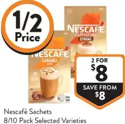 Foodworks Nescafé Sachets offer