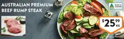 Foodworks Australian premium beef rump steak offer