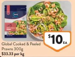 Foodworks Global Cooked & Peeled Prawns offer