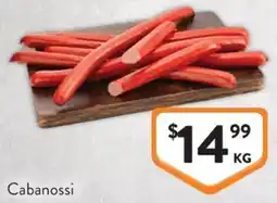 Foodworks Cabanossi offer
