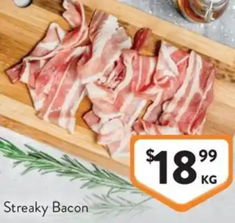 Foodworks Streaky Bacon offer