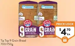 Foodworks Tip Top 9 Grain Bread offer